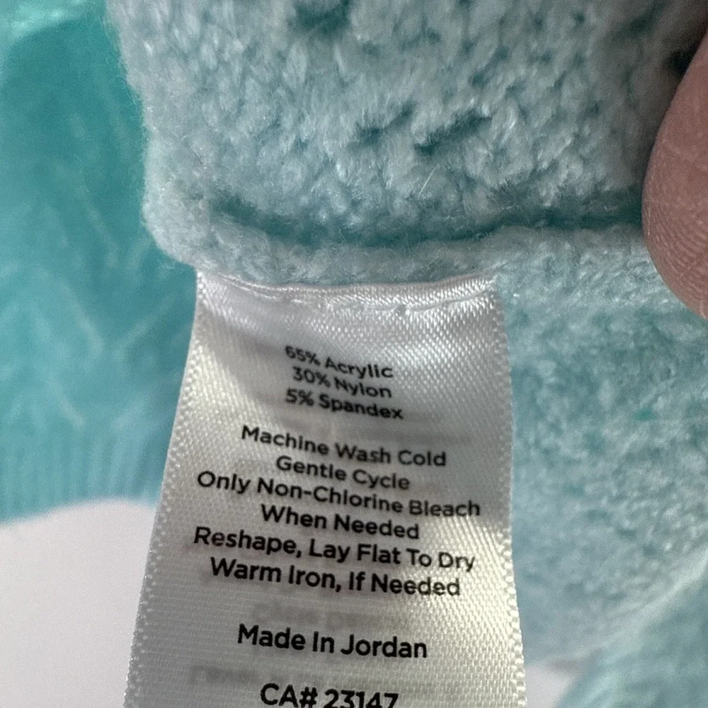 Talbots Women's Sweater Sz Large Petite Soft Blue Long Sleeve Crew Neck Pullover